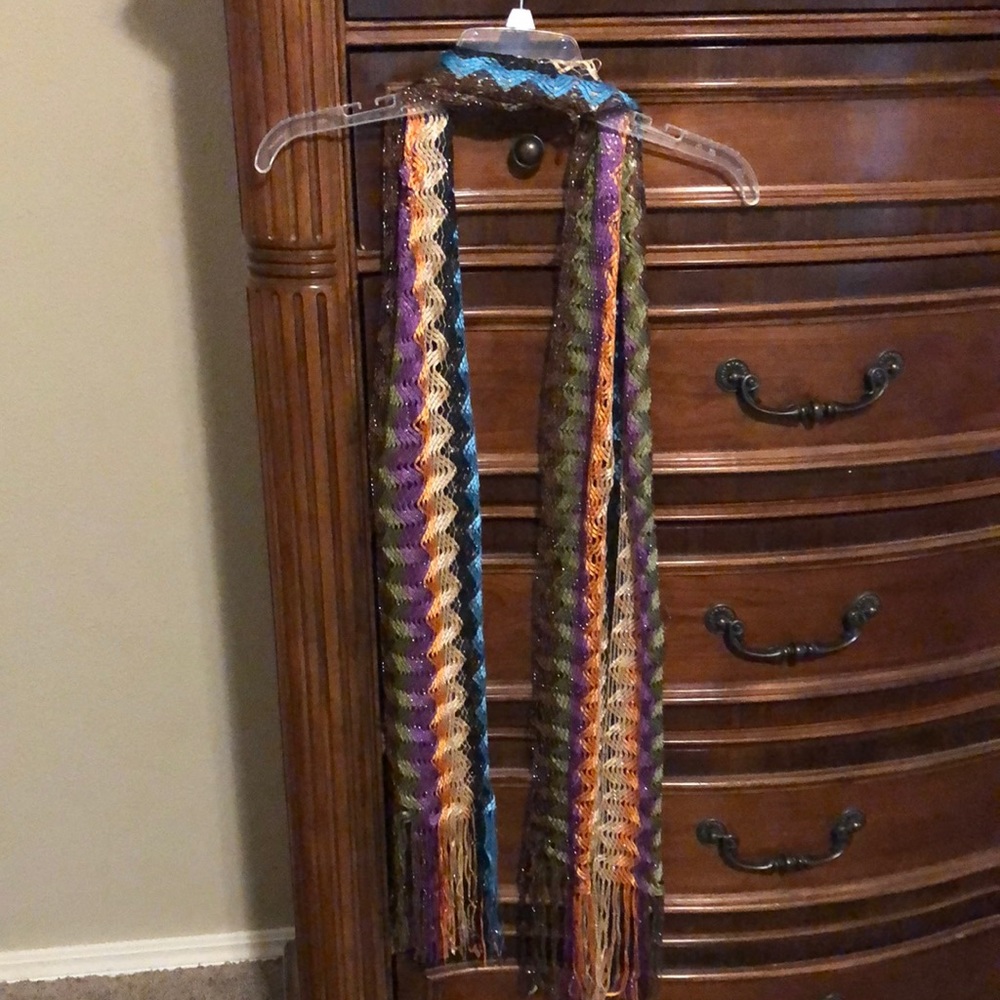 Beautiful and shiny scarf